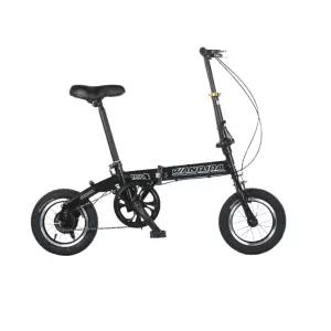 접이식 출퇴근용 페달 전기 전동 자전거 블랙 배달용 배터리 출퇴근 여행용 스쿠터 자토바이