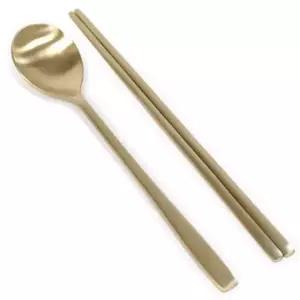 유기수저세트 유기받침 놋수저 유기수저/저분세트 (WFK9UE2)