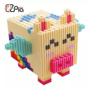 글로벌이지 이지툭툭블럭-날면돼지저금통만들기