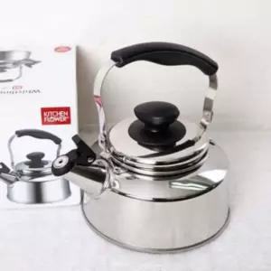 주방 가정용 인덕션 휘슬 스텐 물 주전자 대형 1.7L대용량 차주 하모니카 끓이기 보리끓이기 아웃도어 라면