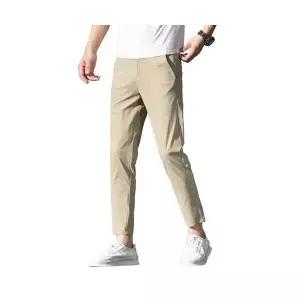 훌리오 남자면바지 면 바지 여름 아이스 캐주얼 비즈니스팬츠 정장 일자 슬랙스 긴 UNO5