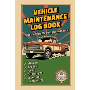 차량 정비 일지 비용 추적 마일리지 수리 자동 노트북 오일 필터 부품 체크리스트 요약이 성능 유지 관리 기록 서비스 일지 포함된 교체 타이어용