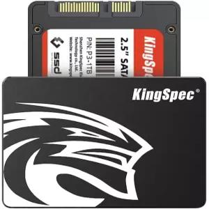KingSpec 128GB 2.5 SSD SATA III 내장 - 550MB/s 읽기 520MB/s 쓰기 3D NAND 플래시 노트북 데스크톱 PC