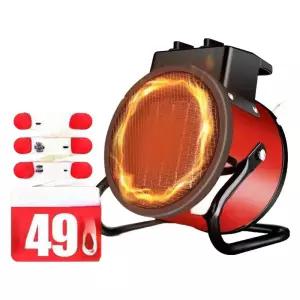 독일기술 전기 난방기 속열온풍기 PTC세라믹 절전 온도제어/자동온도제어 강력