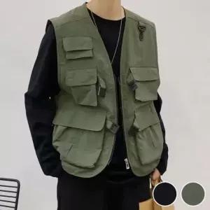 [라일리의류] Rly 빈티지 낚시자켓 현장조끼 조끼 여름조끼 수납  44240194)