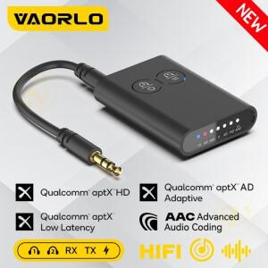 aptX-Adaptive AD/HD/LL AAC Bluetooth 오디오 송신기 수신기 3.5MM AUX HiFi 스테레오 음악 멀티 포인트