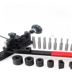 수동 철제 밴딩 머신 스틸바벤딩 와이어 소형 다기능 벤딩 환봉 세트 강철 밴딩기 포장