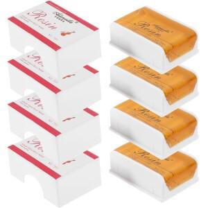 유지 보수 도구 용 4피스 바이올린 로진 Erhu Rosin 왁스 액세서리 악기 부품 소형