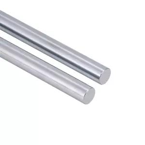 2Pcs 6mm x 300mm (0.236 11.81 인치) 강력한 선형 모션 로드 케이스 경화 크롬 샤프트 레일 가이드 3D