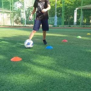 P1 트레이닝 칼라 꼬깔 접시콘