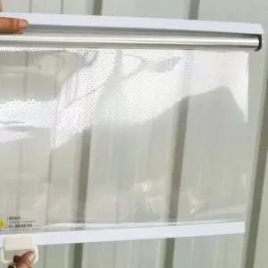 쇼케이스 롤스크린 가림막 투명 편의점 블라인드 냉장고