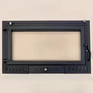 난로문 펜스 내열유리 손잡이 덮개 화목난로 아궁이문