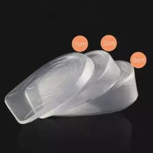 데일리 실리콘 투명 키높이 반깔창 1켤레 W9A1459