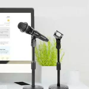 마이크스탠드 탁상용마이크거치대 받침대 스텐드 걸이 W9A303E