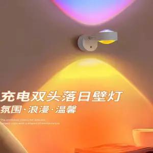 감성 인테리어 액자 빈티지 화분 디자인 꽃병 포인터 무선 벽등 인기 있는 석양 조명 침대 옆 침실 발코니