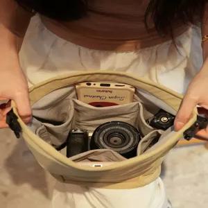 여성용 미니카메라가방 여행용 파우치 미러리스 DSLR RX50 XT30 호환 미니파우치