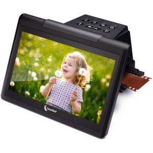 클리어클릭 Virtuoso 3 0 3세대 22MP 필름 및 슬라이드 스캐너 35mm, 110, 126 , 대형 7인치 LCD 화면 - 슬라이드와 네거티브를 디지털 사진으로 변환합니다