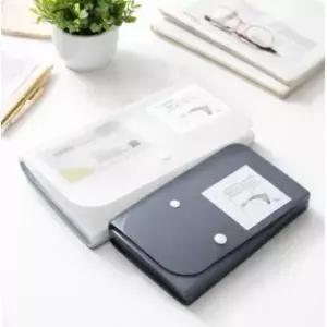 현금챌린지 통장지갑 깔끔 아코디언인덱스 파일 동지갑