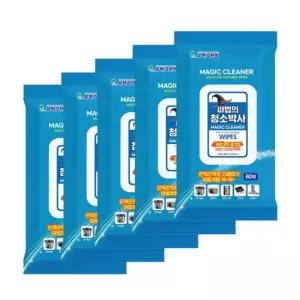 마법의청소박사 다용도 청소포 60매 x 5개