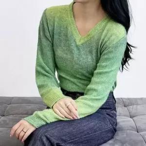 (색상-사이즈 그린-F(66까지))후드집업 여성카라 여성겨울 니트 크롭 보트넥 여성 스퀘어넥 롱 가벼운