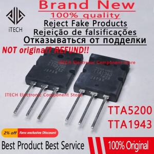 호환 10 개/몫 기존 2SA1943 TO-3P 2SC5200 3pair (5PCS 새 IC 칩