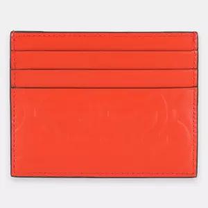 22 SS 페레가모 공용 간치니 로고 패턴 카드지갑(레드) 660904 003