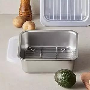 알텐바흐 고급 스텐 밧트 정사각 중 1P 트레이 뚜껑 (WFKB4B0)