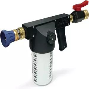 언더힐 리퀴드프로 어플리케이터 건 호스 분무기 습윤제 및 잔디 미세영양 비료(클라우드버스트 노즐 포함)