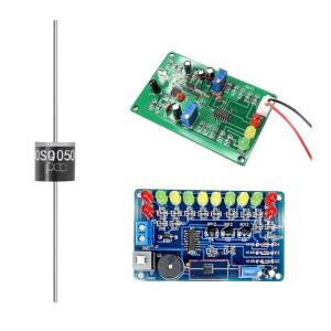 호환 SAMIROB 6PCS 30SQ050 Schottky 다이오드 30A 50V 축형 태양 전지 패널 병렬 리플로우 보호