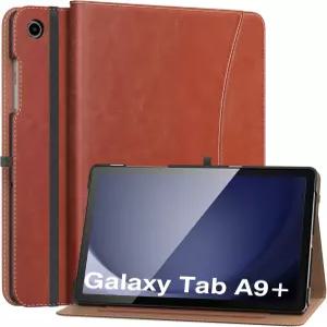 삼성 갤럭시 탭 A9 플러스 11인치 2023년형 MoKo 케이스(SM-X210/SM-X216/SM-X218) 핸드 스트랩 전면 포켓