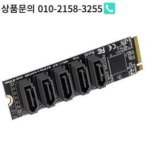 M.2 M-Key PCI Express to SATA 3.0 확장 카드 어댑터 JMB585 칩셋 지지대 Mac OS Windows Linux PM 기능
