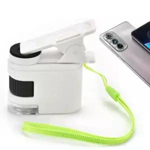 스마트폰 bns 장착 80배율 미니 현미경 마이크로스콥 루페