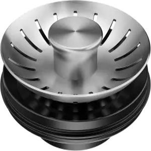 KRAUS 웨이스트가드 주방 싱크대 스트레이너 /EZLock 마운팅 어셈블리 GDC-2가 포함된 쓰레기 처리용