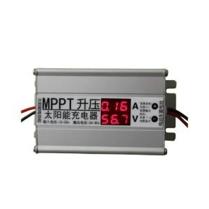 MPPT 태양 전지 패널 셀 충전기 컨트롤러 부스터 조정 가능 24V 36V 48V 60V 72V 배터리 충전 전압 레귤레
