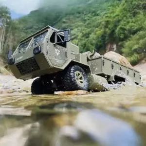 밀리터리 RC카 트럭 방수 무선 군용 오프로드rc카 6륜구동