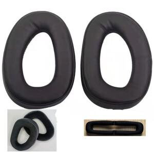 [호환품]sennheiser 호환 GSP 370/350/303/302/301/300 헤드폰 교체용 이어 패드 1쌍 단백질 벨벳 패브릭