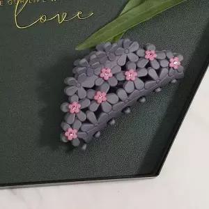 [하프클럽/셀러허브_여성트랜드패션]예쁜 머리집게핀 매트 헤어 집게헤어