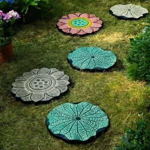 조형물 디딤석 정원 꾸미기 마당 프릴 판석 울타리