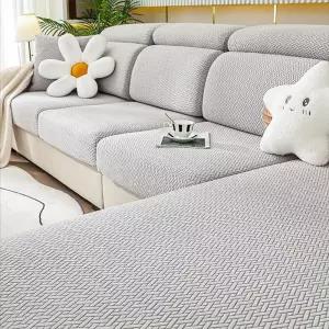소파 패드 6인용 여름 사계절 탄성 천갈이 쿠션 수 커버 방석 만능 먼지 일