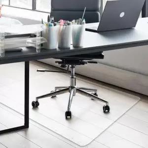 대체어매트 소음방지의자매트 훼손방지 장판보호패드 대 투명 자취