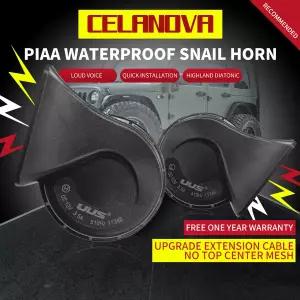 에어혼 화물차 크락션 24V 2Pcs 자동차 달팽이 전기 바이크 오토바이 자동 Speark 방수 슈퍼 사운드 113DB
