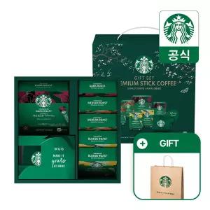 [설 선물세트] 스타벅스 스틱 커피 설 선물세트(80T+머그) (스타벅스 쇼핑백 증정)