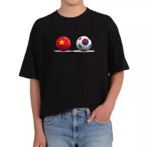 반팔티 베트남 국기 한국 여행 축구 다양한색상 전사이즈 (WFKC7PA)