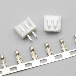 Jst B * B-EH 커넥터 교체 직선 핀 소켓 하우징 단자 2.5mm 2P 피치 50 세트