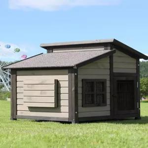 야외 개집 대형견 샌드위치 견사 실외용 판넬 강아지집 집 시골 진돗