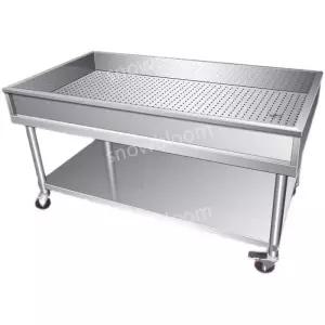 업소용 스텐 그릇 매쉬 웨딩홀 원형 보온 냄비 길이