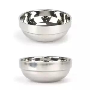 이중구조 OV27MH27 스텐 식판 대접 국그릇 12x5cm 11호