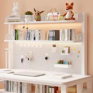 타공판 책장 컴퓨터 진열대 철제 게임 코너 선반 공부책상