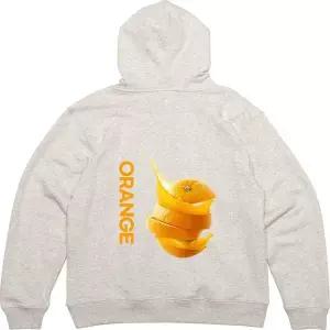 [골드스마일]헤비후드집업 뒷면 오렌지 주스 과일 달콤 그림프린팅