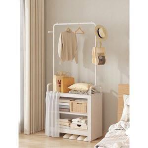 심플 조립식 수납장 옷장 디자인 작은방에 침실용 다기능 낮은옷장 모던한 자취방 기숙사용 1인 한 간이옷장